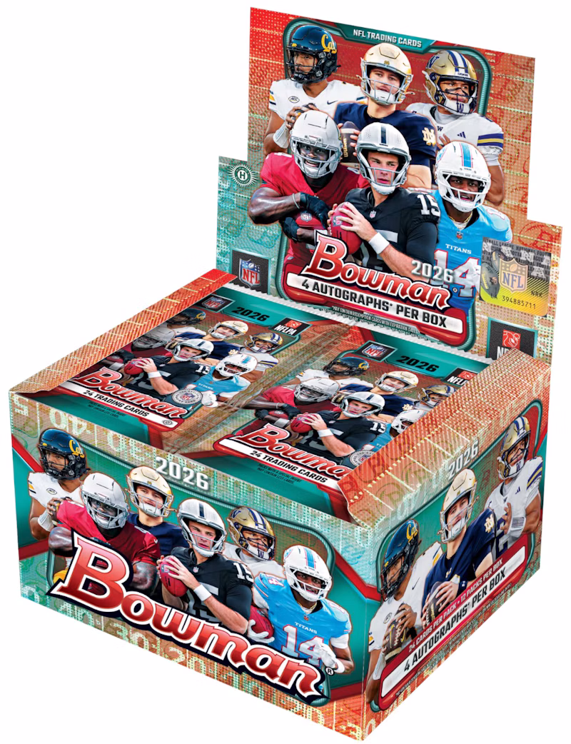 2026 Bowman Football Jumbo Box