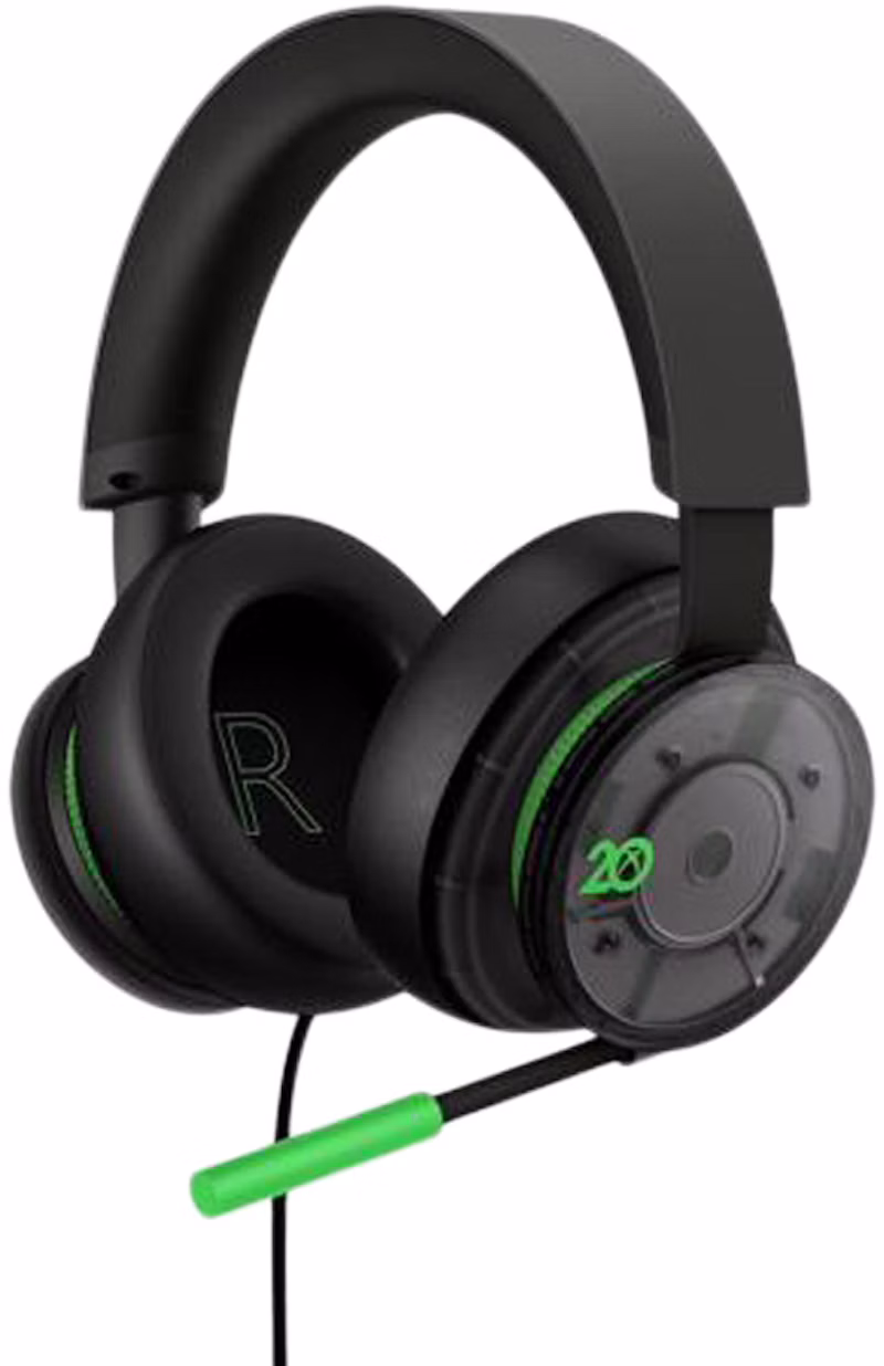 Microsoft Xbox Stereo Headset 20th Anniversary Edition 8LI-00008