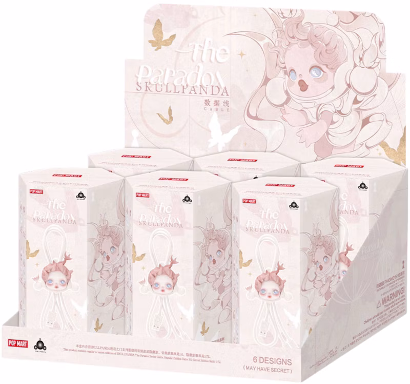 Pop Mart SKULLPANDA The Paradox Series Cable Sealed Case (6 Blind Box)