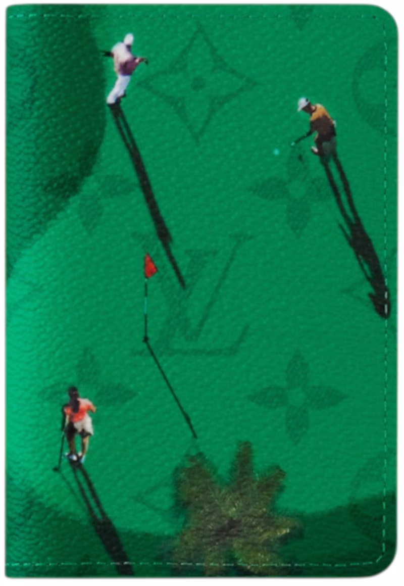 Louis Vuitton Golf Pocket Organizer Green