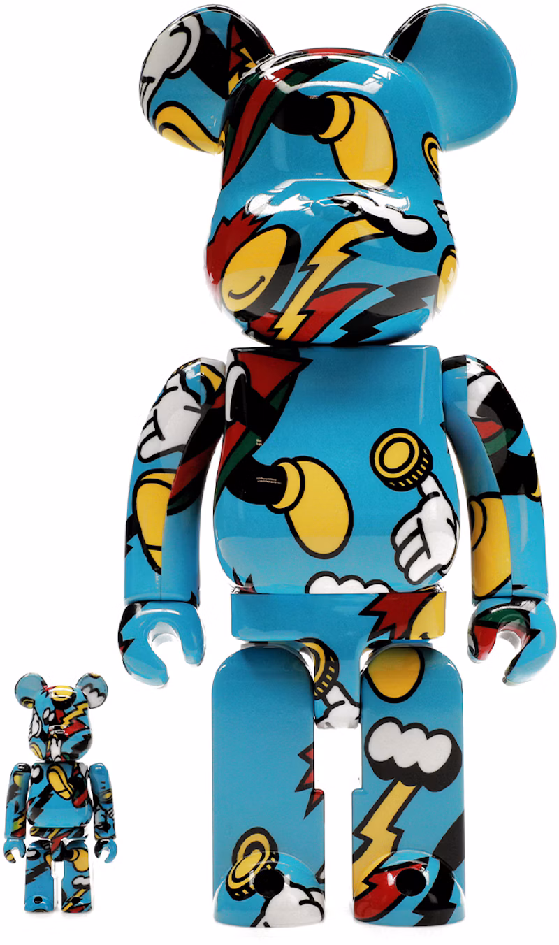 Bearbrick Grafflex 100% & 400% Set