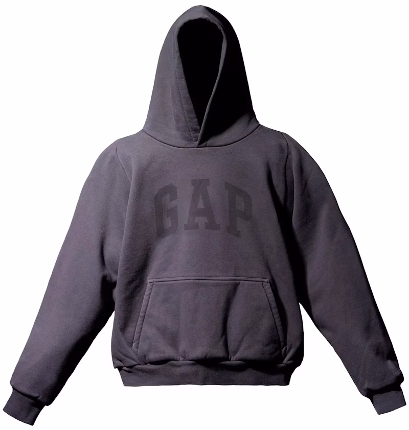 Yeezy Gap Dove Shrunken Hoodie Black