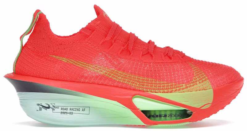 Nike Air Zoom Alphafly Next% 3 Bright Crimson Lime Blast Mint Foam Cave Purple