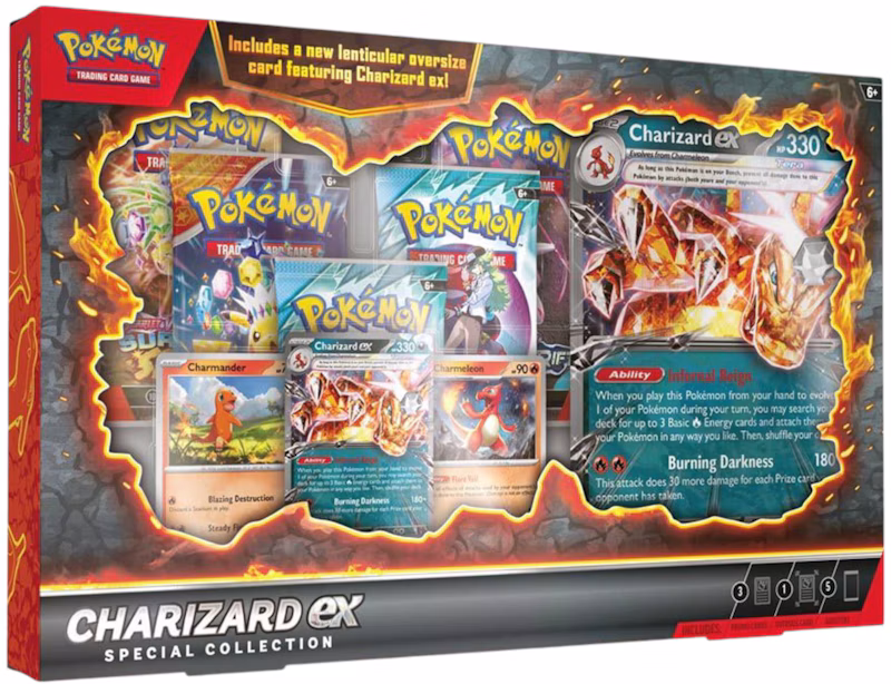 Pokémon Charizard Ex Special Collection Box