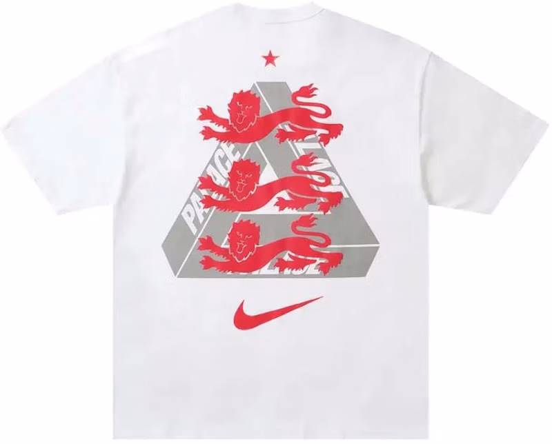 Palace x Nike England T-shirt White