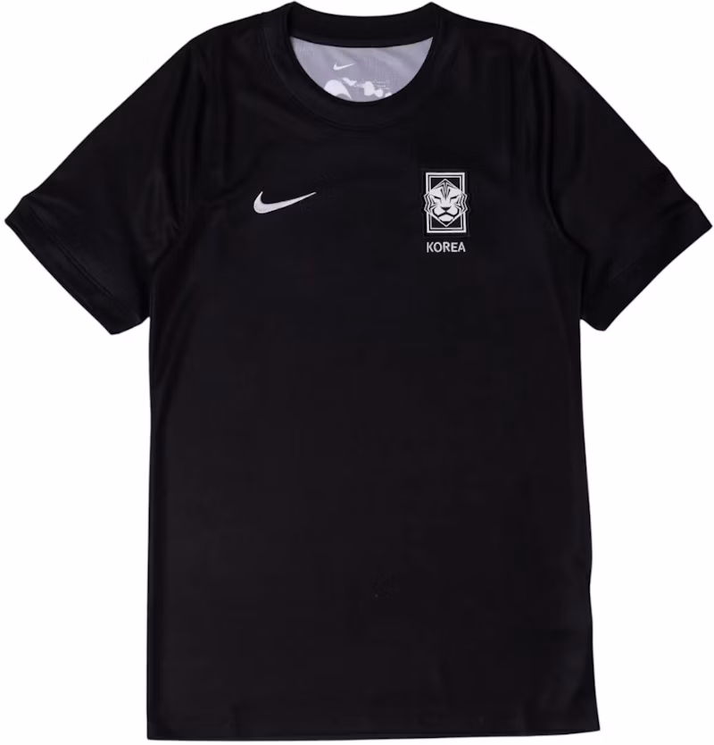Nike x PEACEMINUSONE Korea KFA X2 Academy Pro Football Top Black