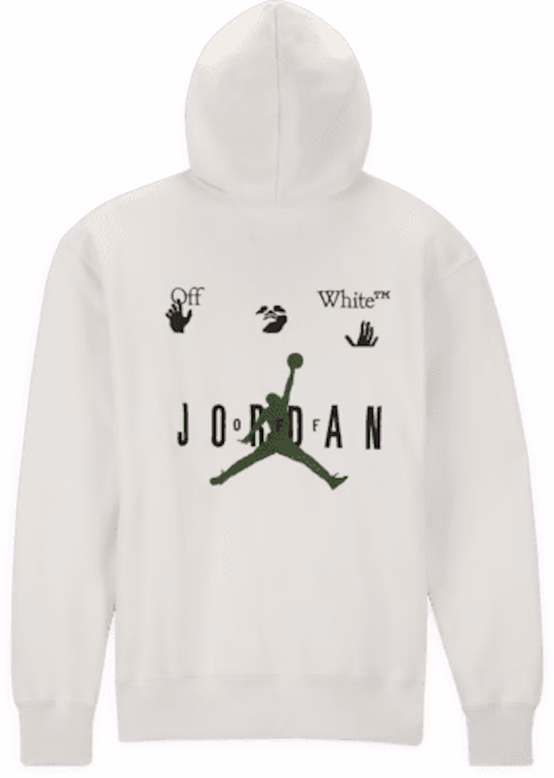 OFF-WHITE x Jordan Hoodie White