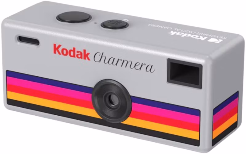 Kodak CHARMERA Digital Camera Keychain Grey