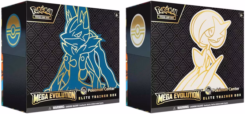 Pokémon Mega Evolution Mega Lucario & Mega Gardevoir (Pokemon Center) Elite Trainer Box 2x Lot