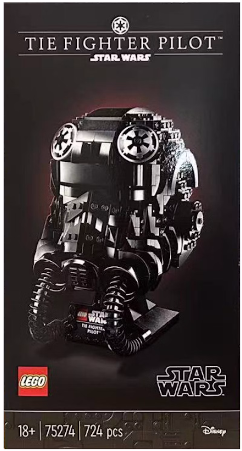 LEGO Star Wars TIE Fighter Pilot Helmet Set 75274