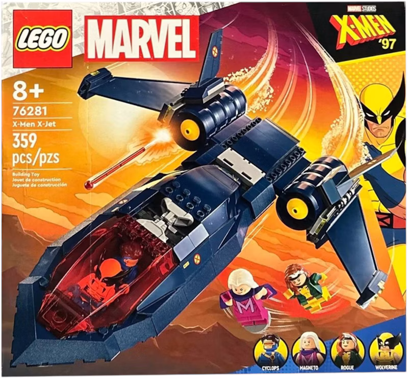 LEGO Marvel X-Men X-Jet Set 76281
