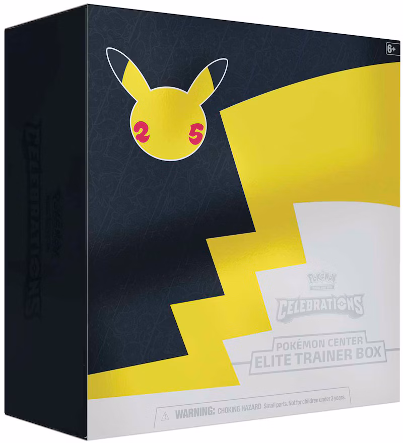 Pokémon TCG 25th Anniversary Celebrations Pokémon Center Exclusive Elite Trainer Box