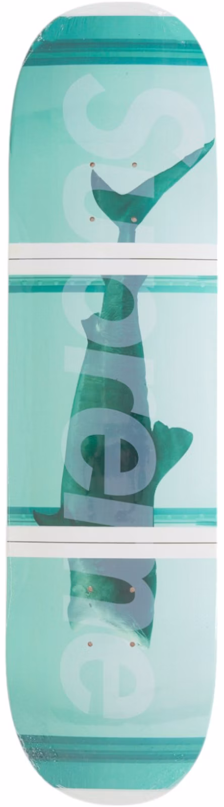 Supreme Damien Hirst Shark Skateboard Deck Multicolor
