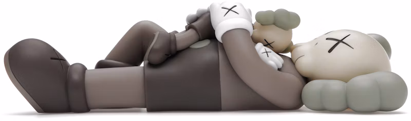 KAWS Holiday Singapore Vinyl Figure Brown