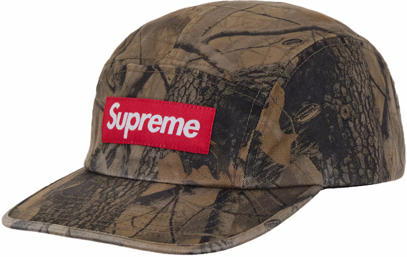 Supreme Washed Chino Twill Camp Cap (FW26) Camo