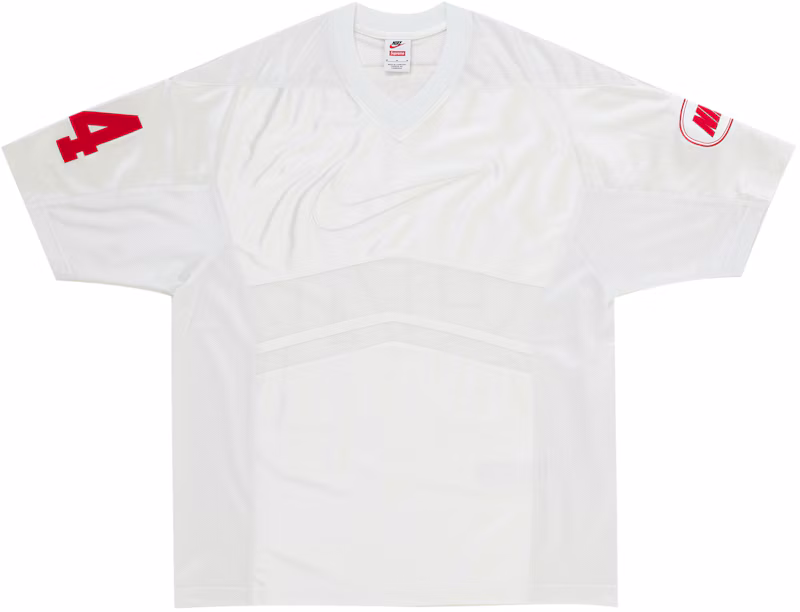 Supreme Nike Football Jersey White