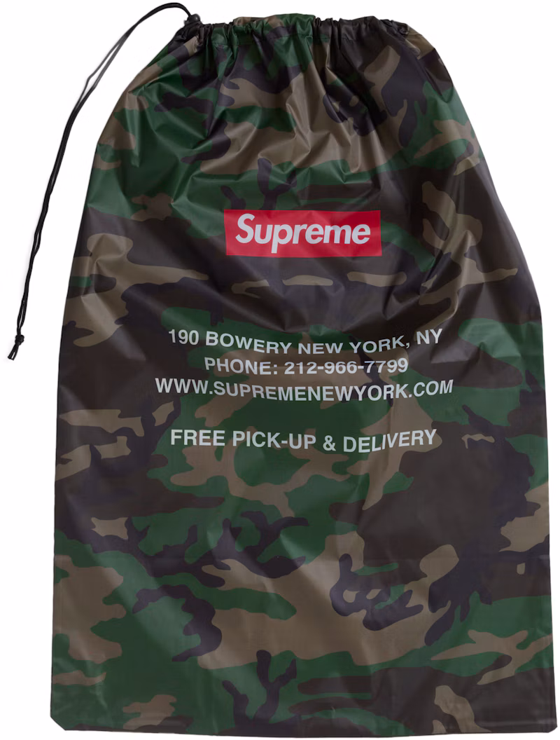 Supreme Drawstring Bag Free Gift (FW25) Realtree AP Camo