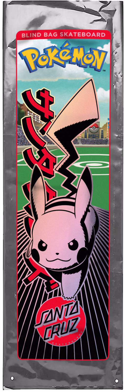 Pokemon Santa Cruz Skateboard Deck Blind Bag
