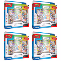 2026 Pokémon First Partner Illustration Collection Series 3 Box 4x Lot