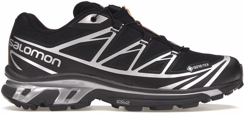 Salomon XT-6 Gore-Tex Black Silver