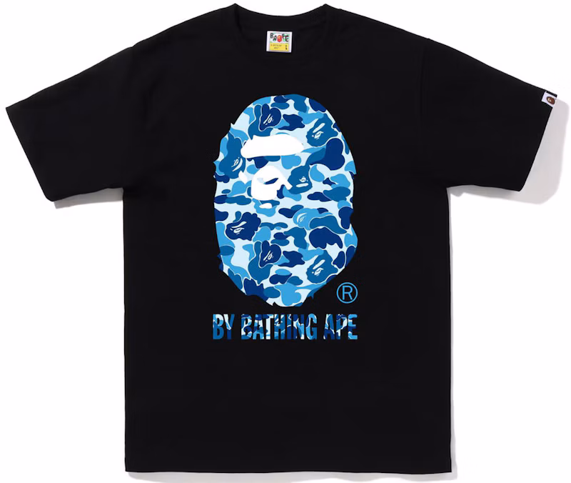 BAPE ABC Camo By Bathing Ape Tee Black/Blue