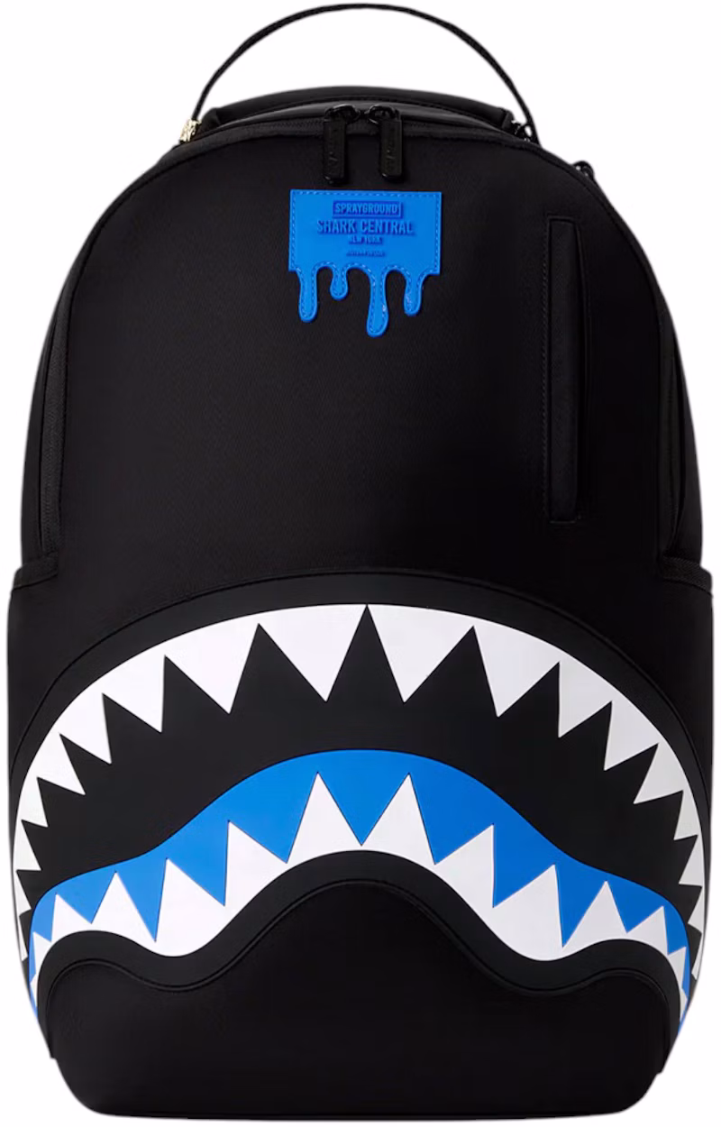 Sprayground Shark Central Passport Backpack Blue