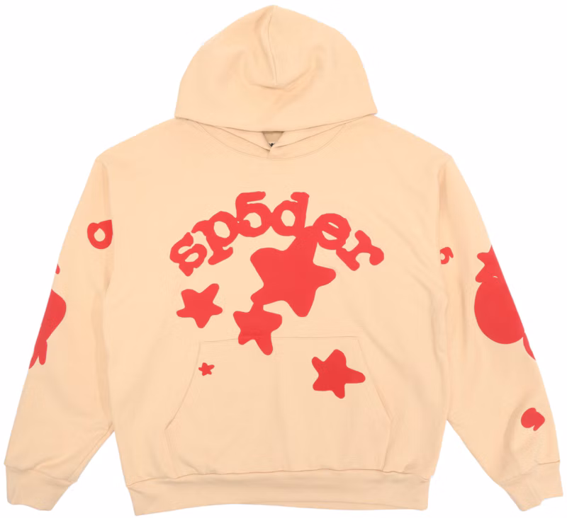 Sp5der Beluga Hoodie Cream