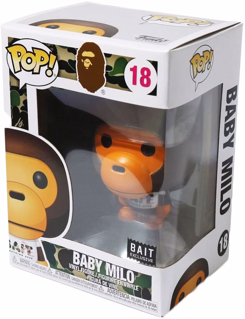 Funko Pop! BAPE Baby Milo Bait Exclusive Figure #18