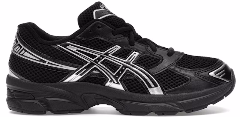 ASICS Gel-1130 Black Pure Silver (GS)