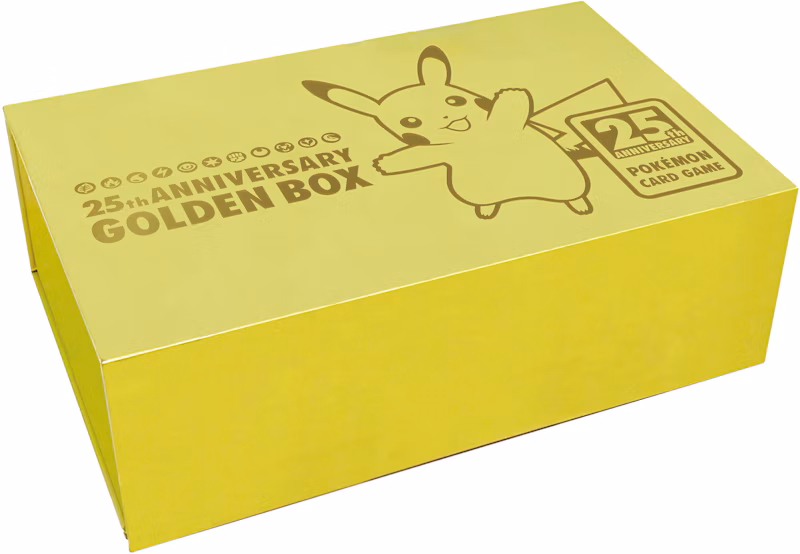 Pokémon TCG Sword & Shield 25th Anniversary Collection Golden Box Supply Set (Japanese)