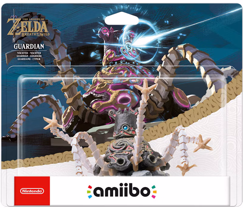 Nintendo The Legend of Zelda Breath of the Wild Guardian amiibo