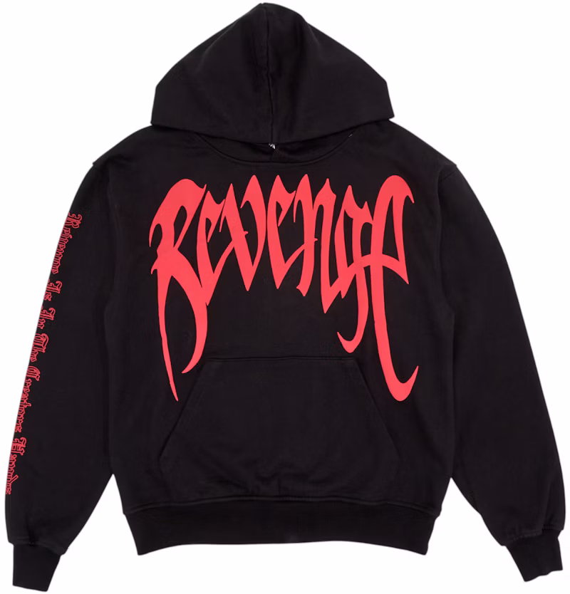 Revenge XXXTentacion Kill Hoodie Black/Red