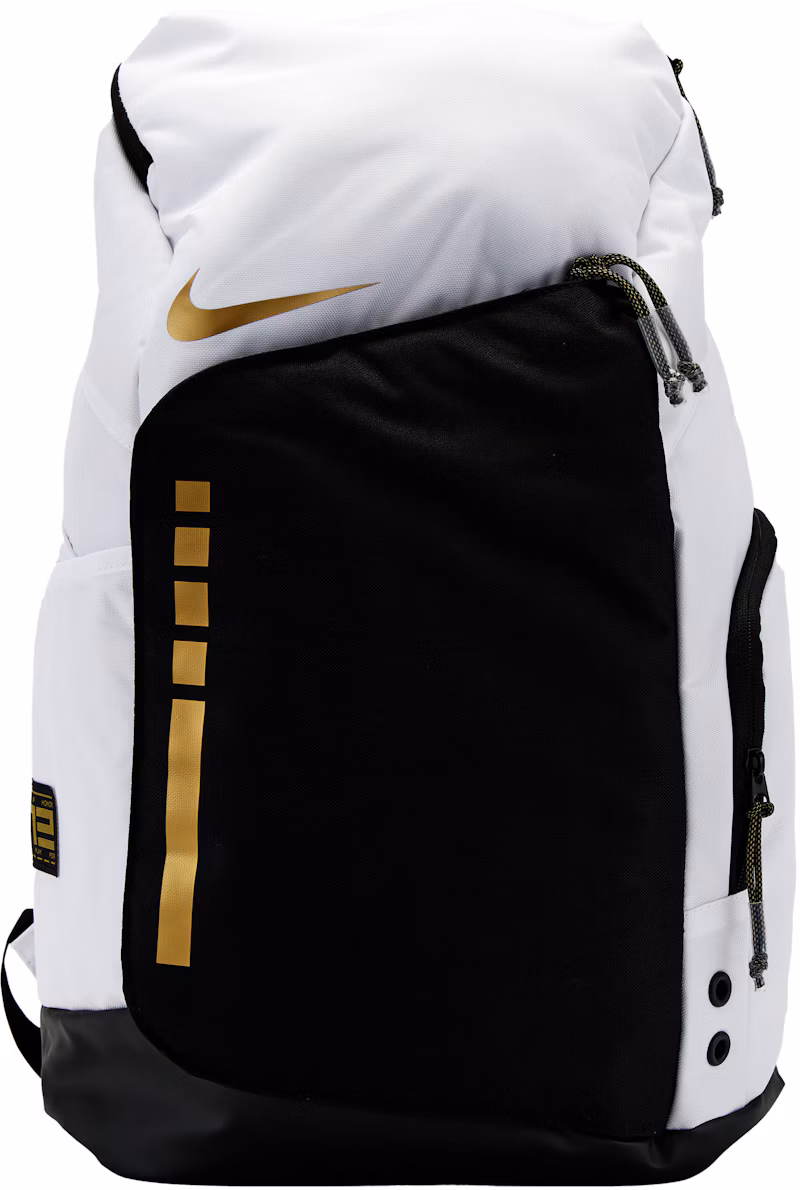 Nike Hoops Elite 32L Backpack White/Gold/Black