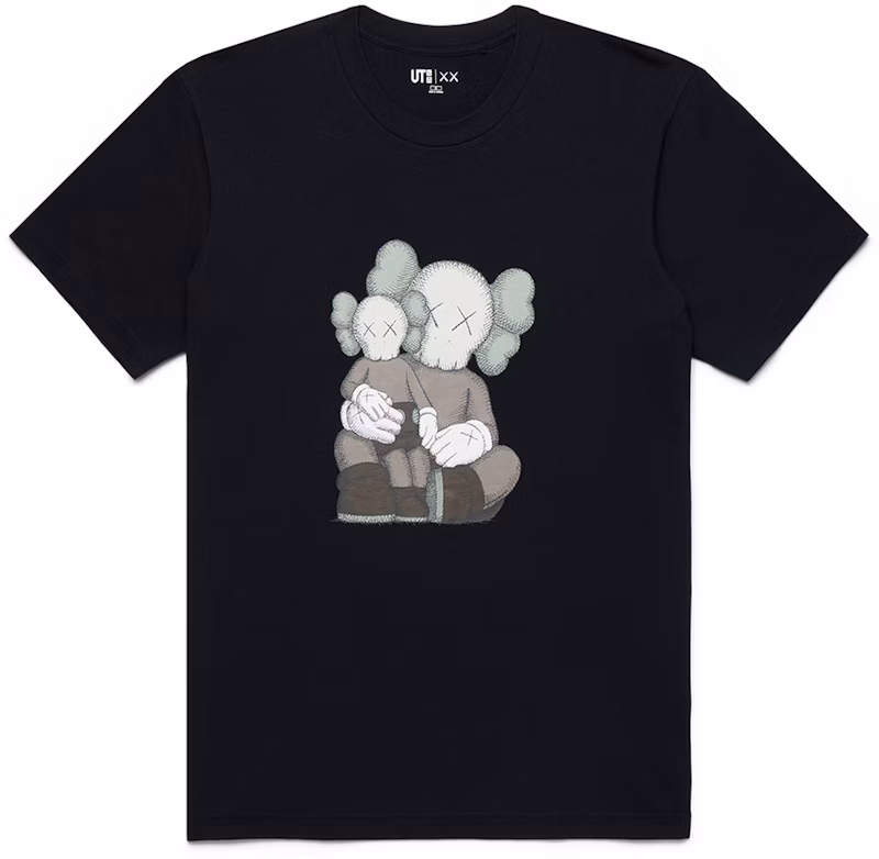 KAWS x Uniqlo UT Short Sleeve Graphic T-shirt (US Sizing) Black