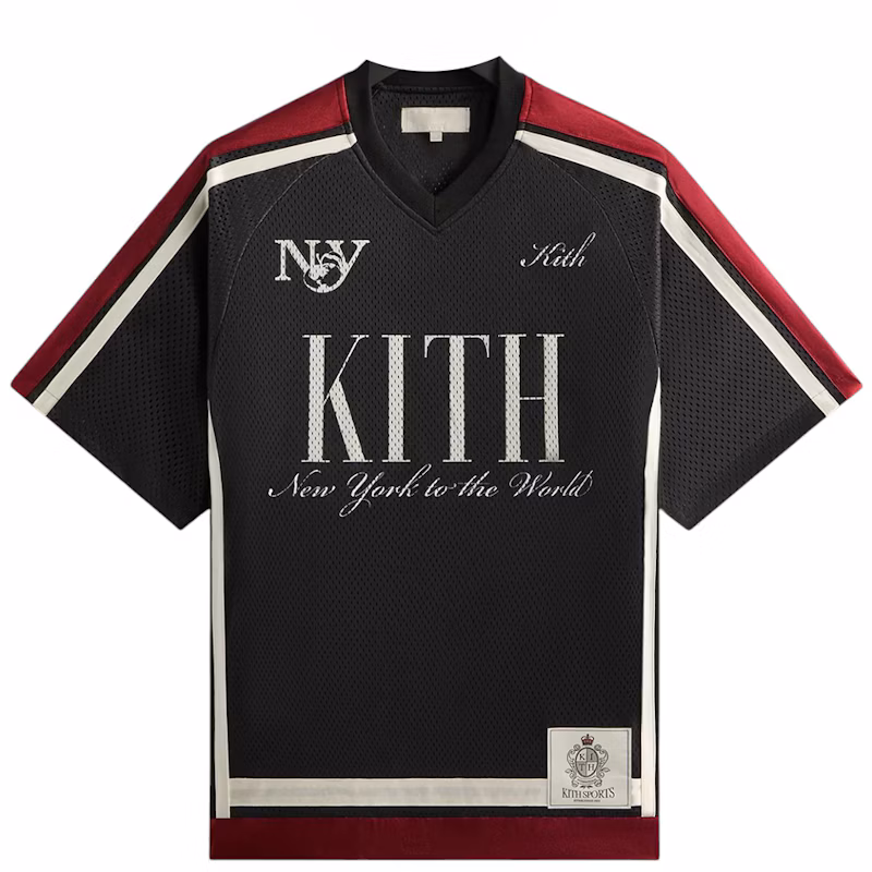 Kith Mesh Leon Jersey Black