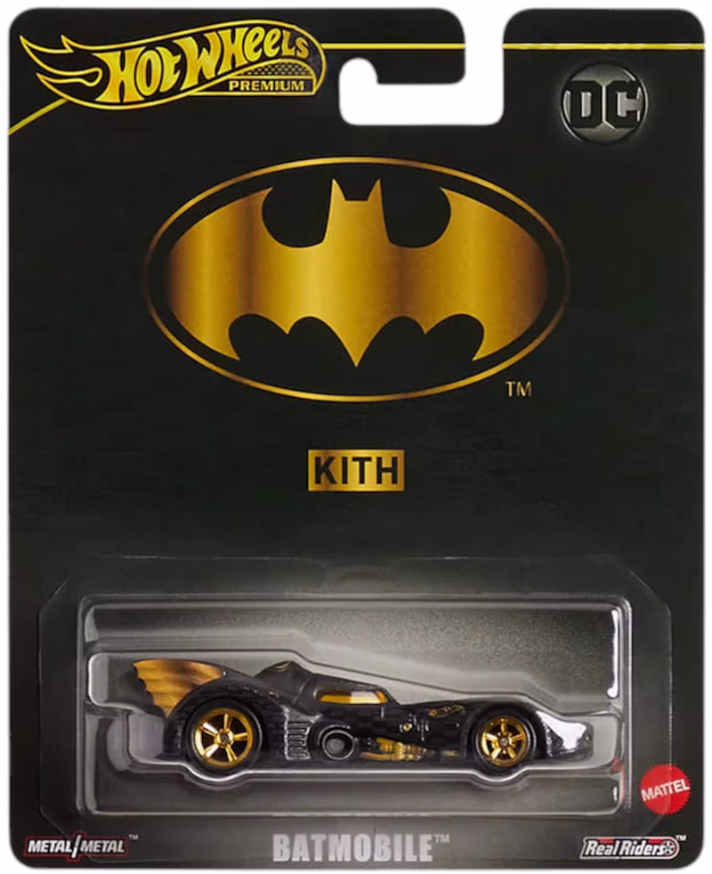 Kith x Hot Wheels Batman 1989 Batmobile Black