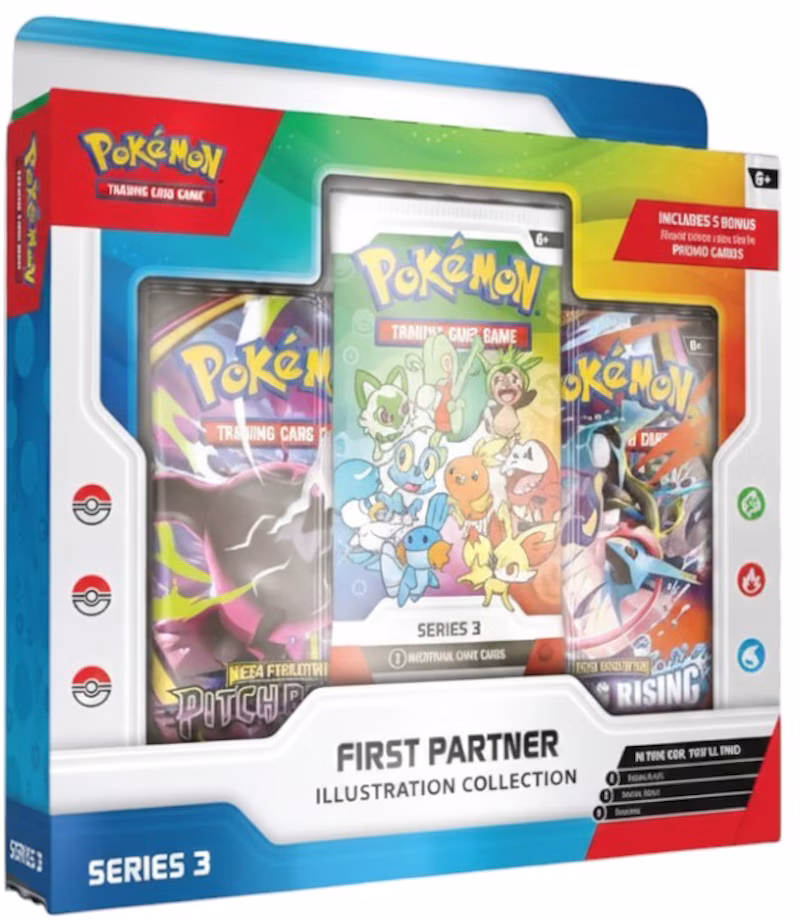 2026 Pokémon First Partner Illustration Collection Series 3 Box
