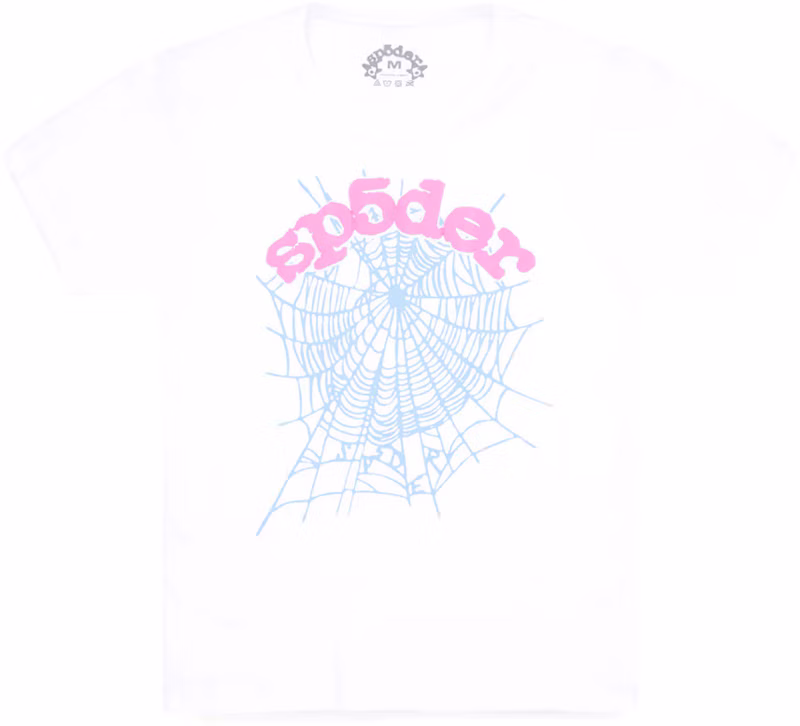 Sp5der OG Web Baby Tee White