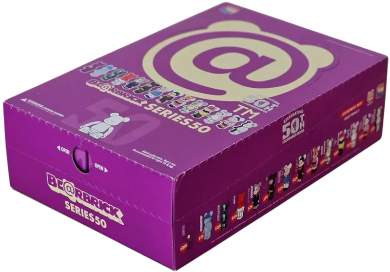 Bearbrick Series 50 Sealed Case 100% (24 Blind Boxes)