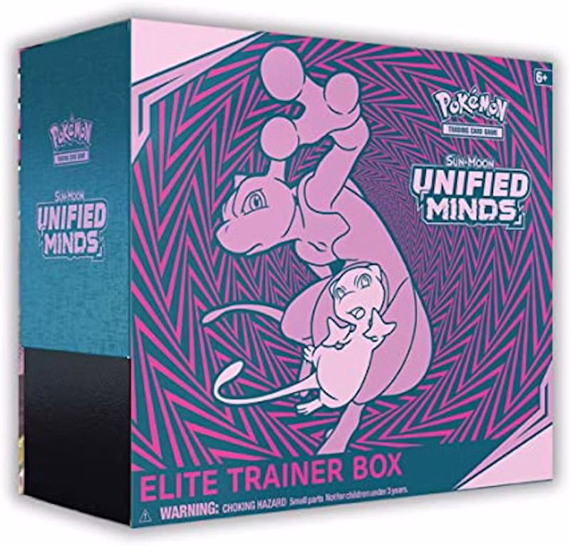 2019 Pokemon TCG Sun & Moon Unified Minds Elite Trainer Box