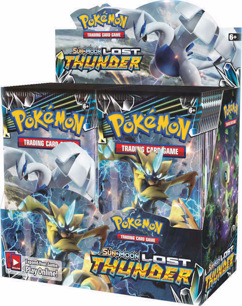 2018 Pokemon Sun & Moon Lost Thunder Booster Box
