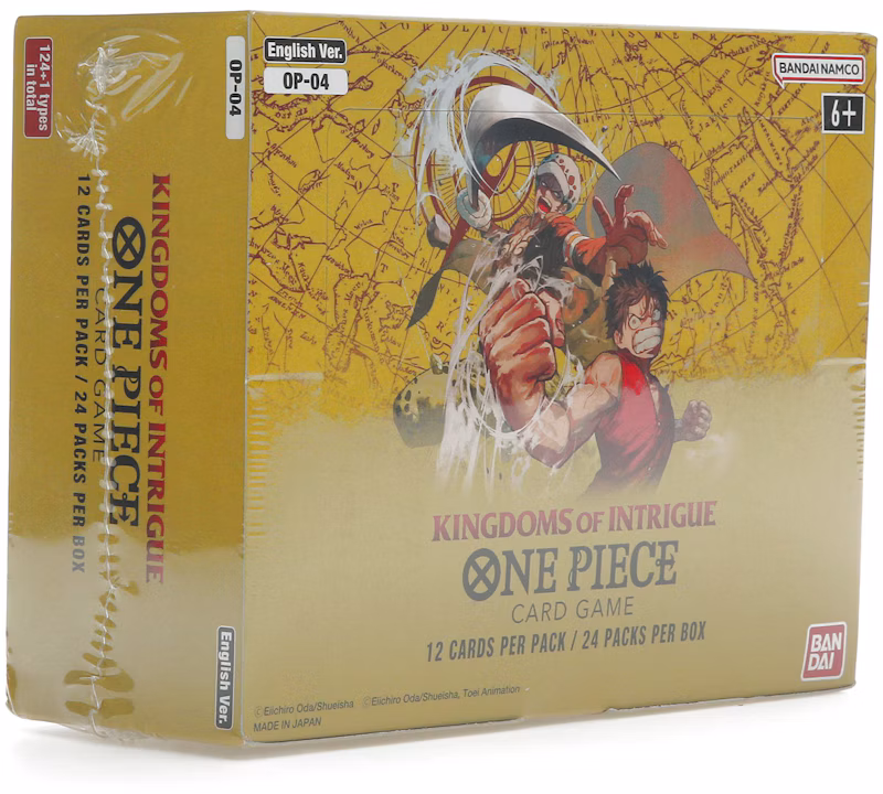 Bandai One Piece Card Game Kingdom of Intrigue Booster Box (OP-04)
