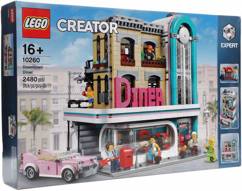 LEGO Creator Downtown Diner Set 10260