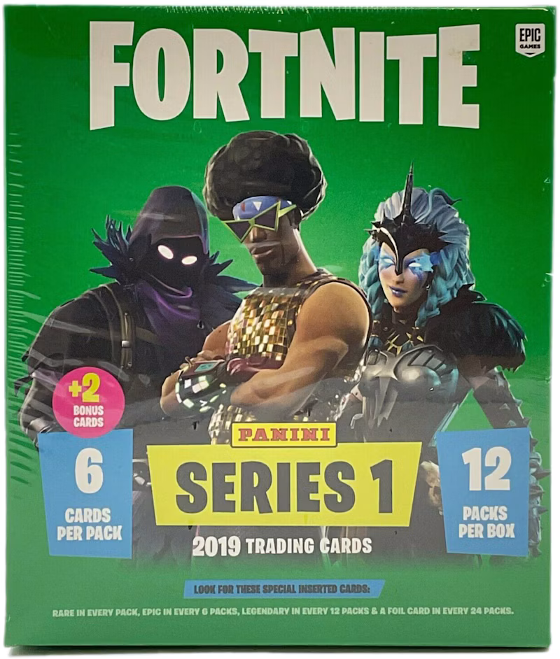2019 Panini Fortnite Series 1 Mega Box (EU Version)