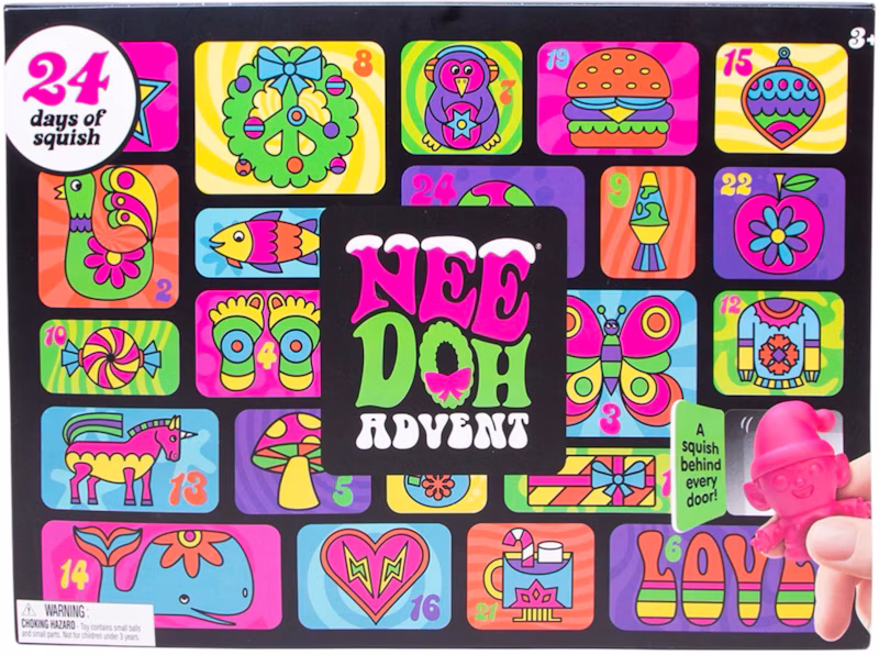 NeeDoh 2025 Advent Calendar Squishy Fidget Toy