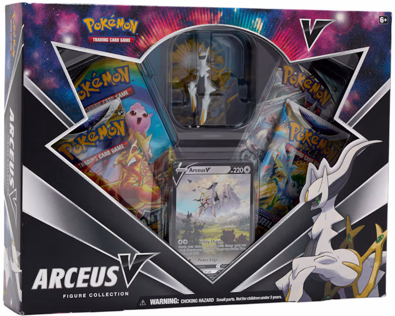 Pokémon TCG Sword & Shield Arceus V Figure Collection Box
