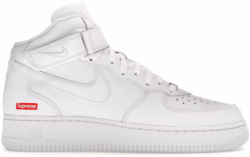 Nike Air Force 1 Mid Supreme White