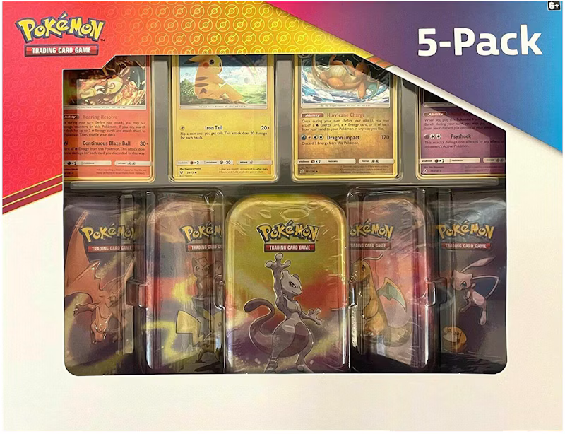 Pokémon TCG Kanto Power Mini Tin Collection Costco Exclusive Box Set (Canada Version)