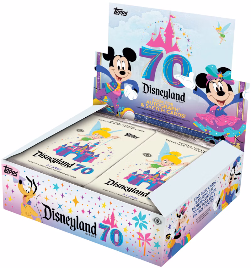 2025 Topps Disneyland 70th Anniversary Hobby Box