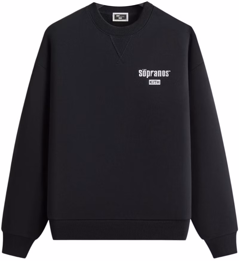 Kith x The Sopranos Bada Bing Nelson Crewneck Black